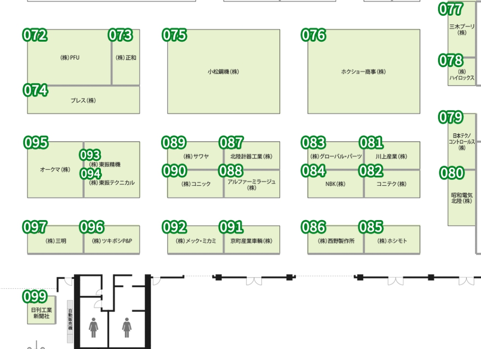 MEX金沢2024MAP